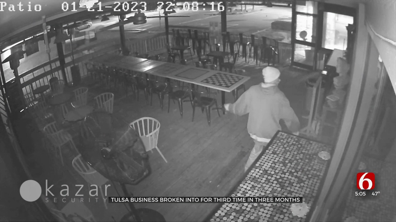 Tulsa Business Broken Into For Third Time In 3 Months