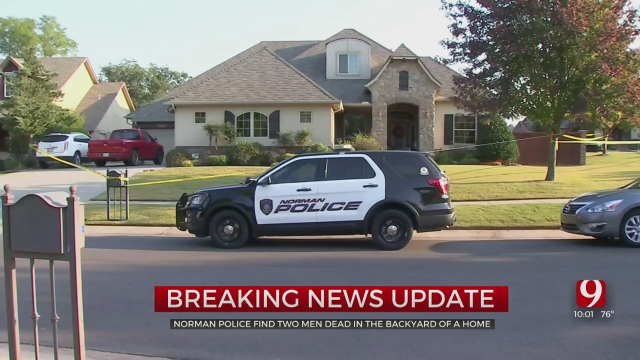 Norman Police Investigate Shooting After 2 Bodies Found In Backyard