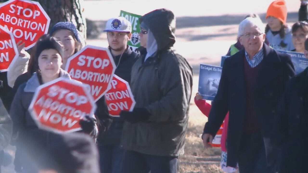 Thousands Rally For 41st Annual March for Life In Arkansas