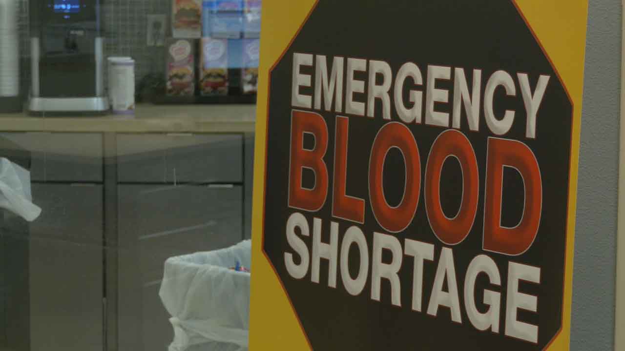 Oklahoma Blood Institute Facing ‘Less Than One Day Supply’ Ahead Of Weekend Snowstorm 