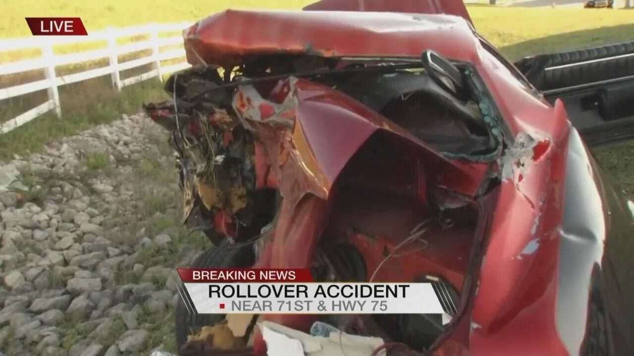 2 Adults, 2 Kids Hurt In Tulsa Rush Hour Crash