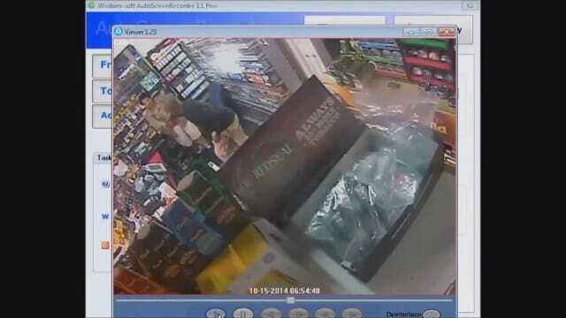 WEB EXTRA: Armed Robbery Of The Savings Spot In OKC