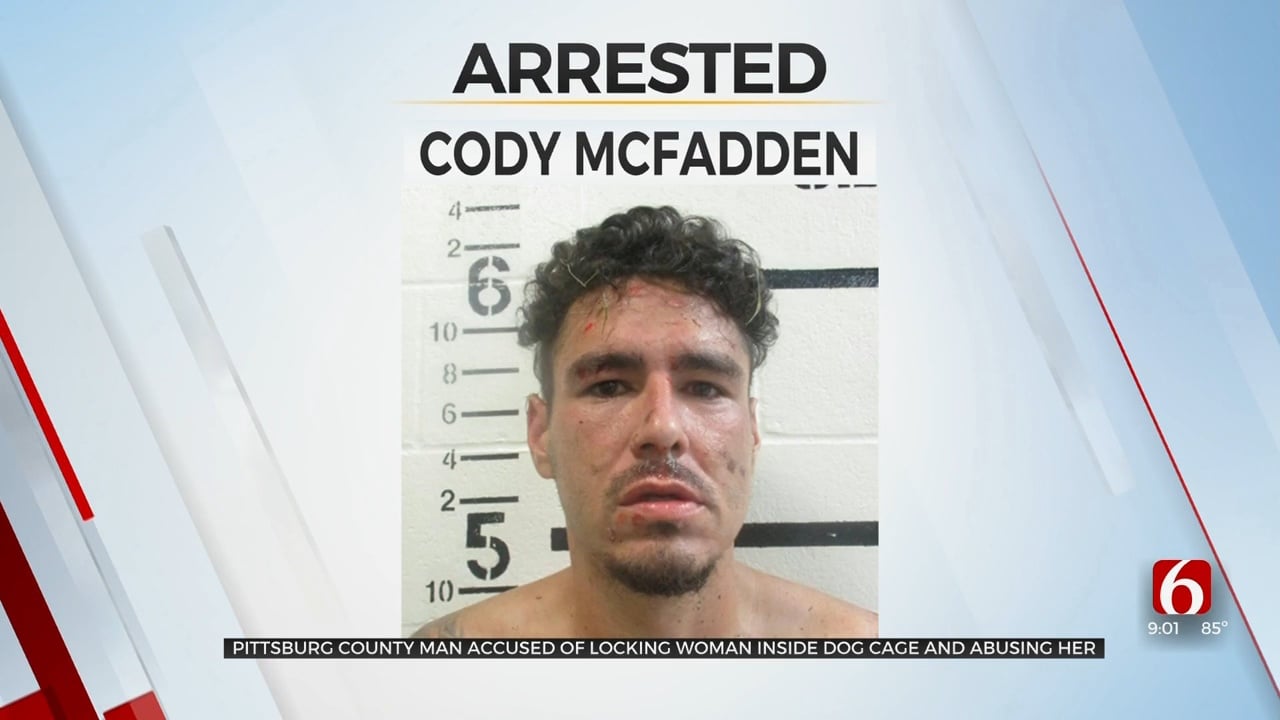 Pittsburg County Man Accused Of Locking Woman Inside Dog Cage & Abusing Her