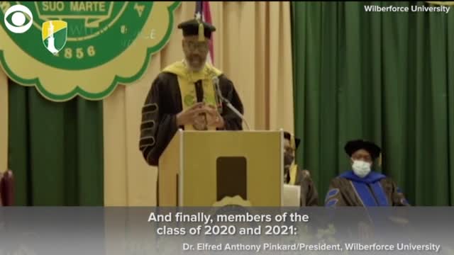 WATCH: University President Announces Huge Surprise For Graduating Classes Of 2020, 2021