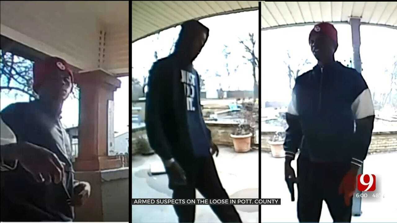 Shawnee PD, Pott. County Sheriff's Office Searching For 3 Armed Burglars After Dozens Of Home Break-Ins