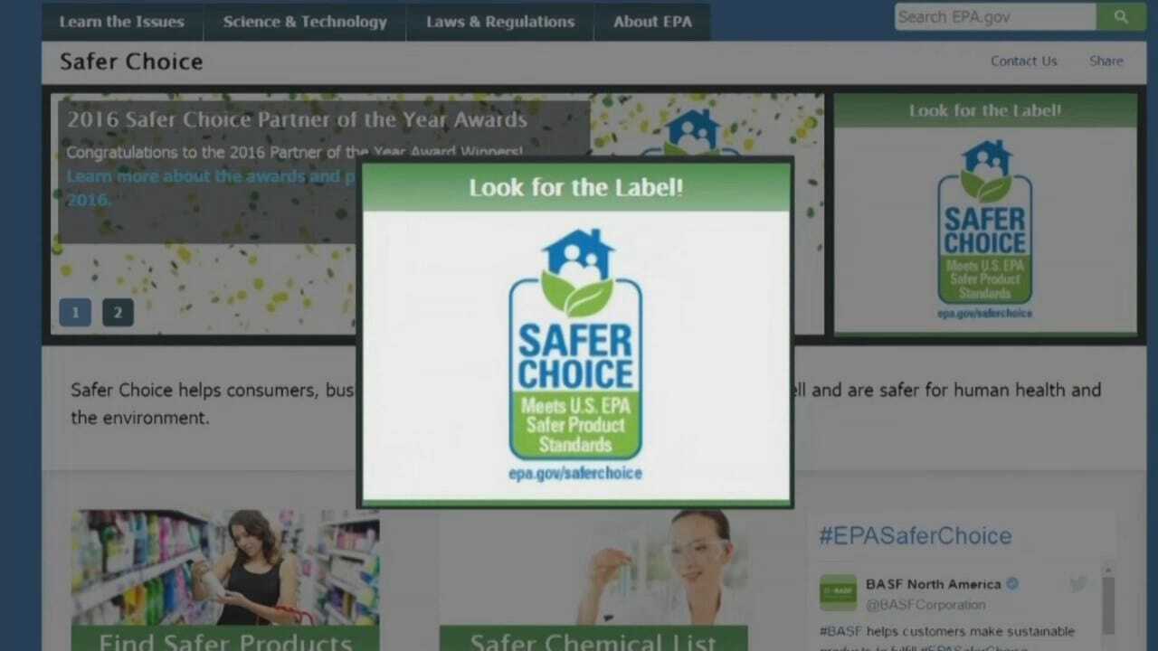 Medical Minute: EPA's New 'Safer Choice' Label