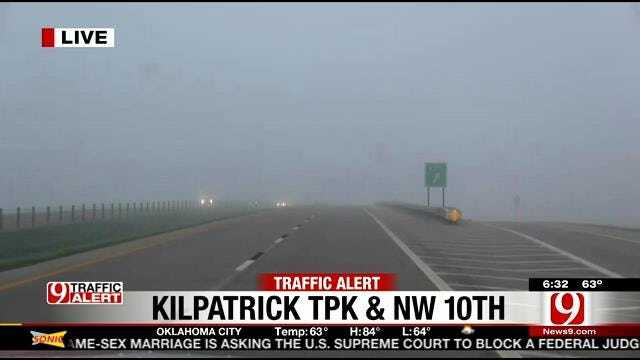 Thick Fog Covering Parts Of OKC Metro