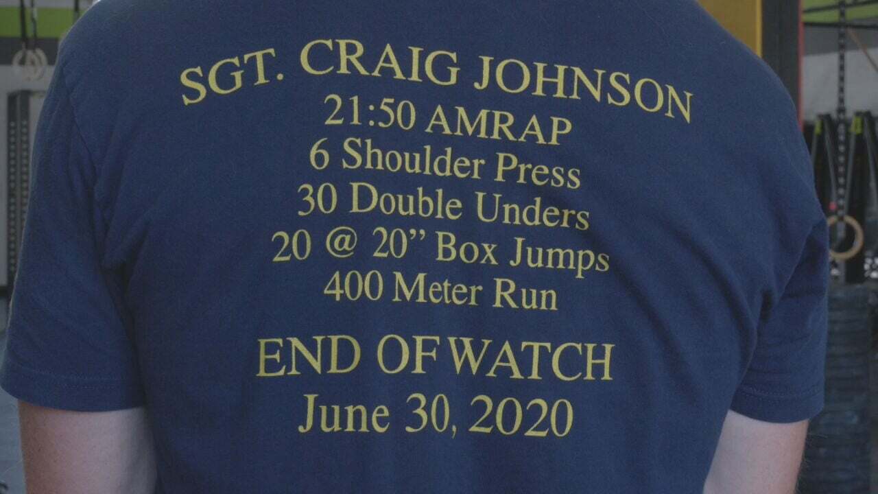 Jenks Crossfit Group Pays Tribute To Sergeant Craig Johnson