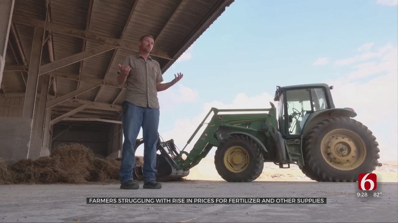 Oklahoma Farmers Struggling With Price Spike For Fertilizer, Other Supplies 
