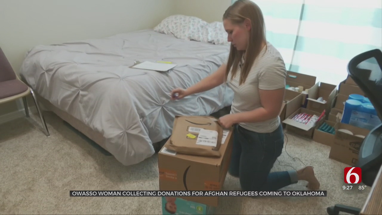 Owasso Woman Collecting Donations For Afghan Refugees Moving To Oklahoma  