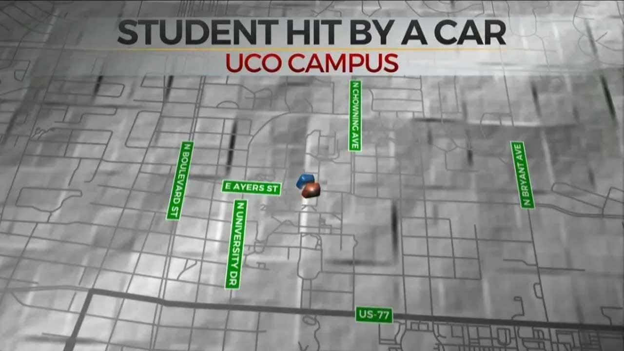 Alleged Suicidal Driver Hits UCO Student Near Campus