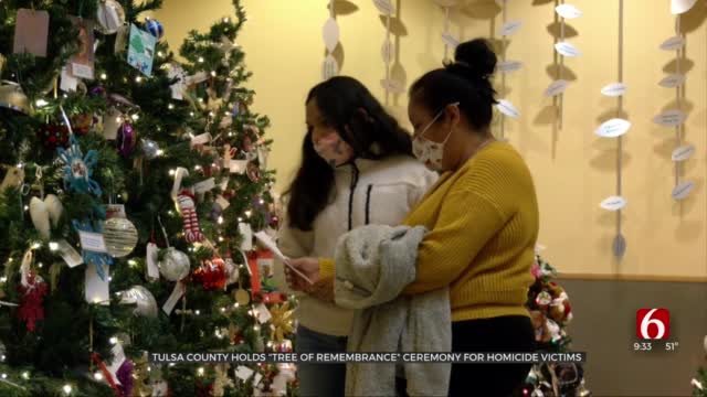 Tulsa County Holds ‘Tree Of Remembrance’ Ceremony For Homicide Victims’ Families
