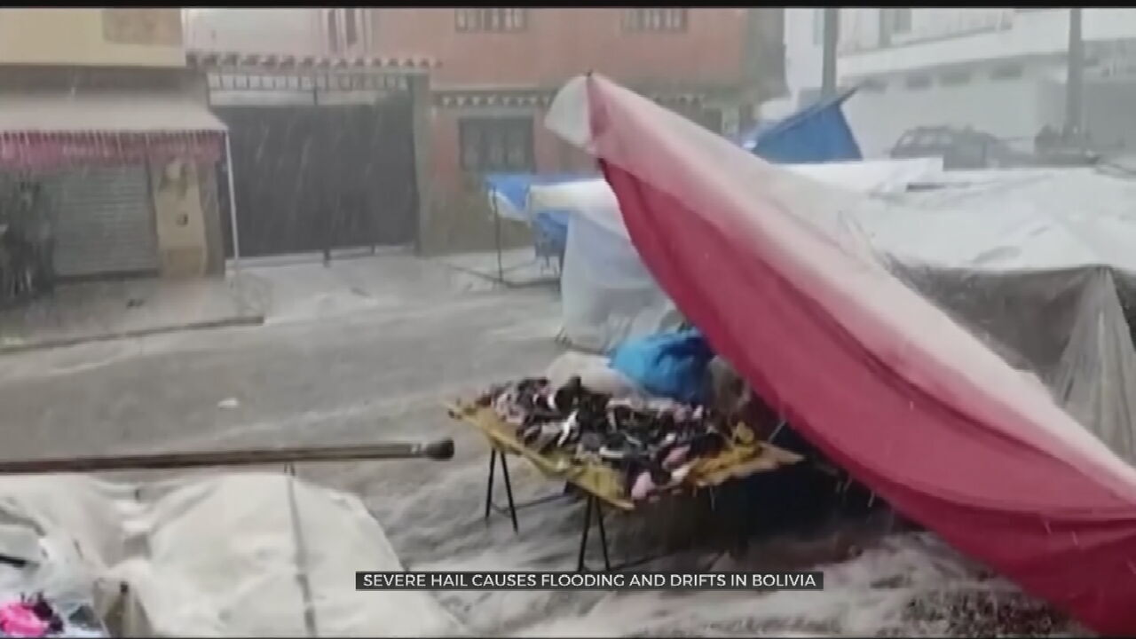 Strong Hail Storm Causes Floods, Damage In Bolivia 