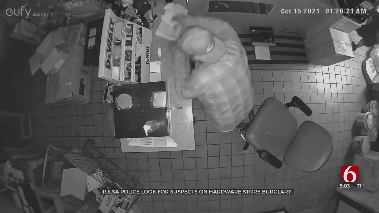 Caught On Camera: Police Investigating $115K Burglary At Tulsa Tool Store