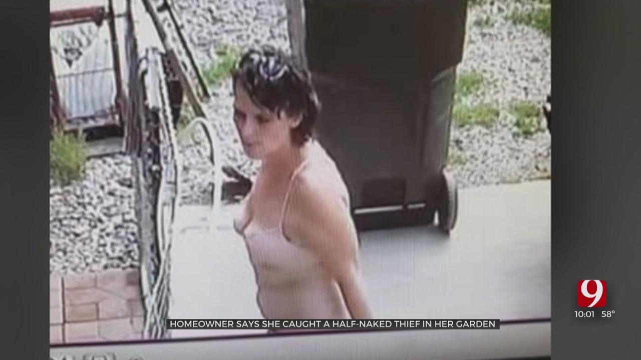 Shirtless Woman Accused Of Rummaging Through Cleveland County Neighborhood