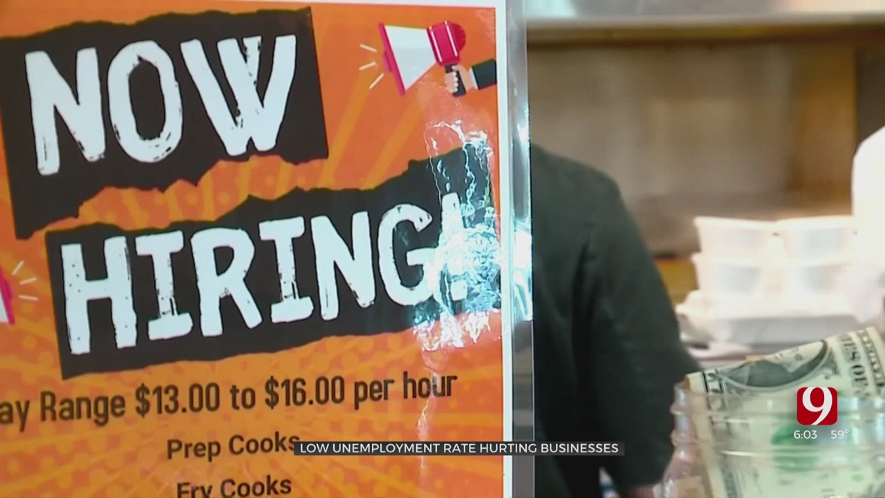 Low Unemployment Could Be Hurting Local Businesses, Experts Say 