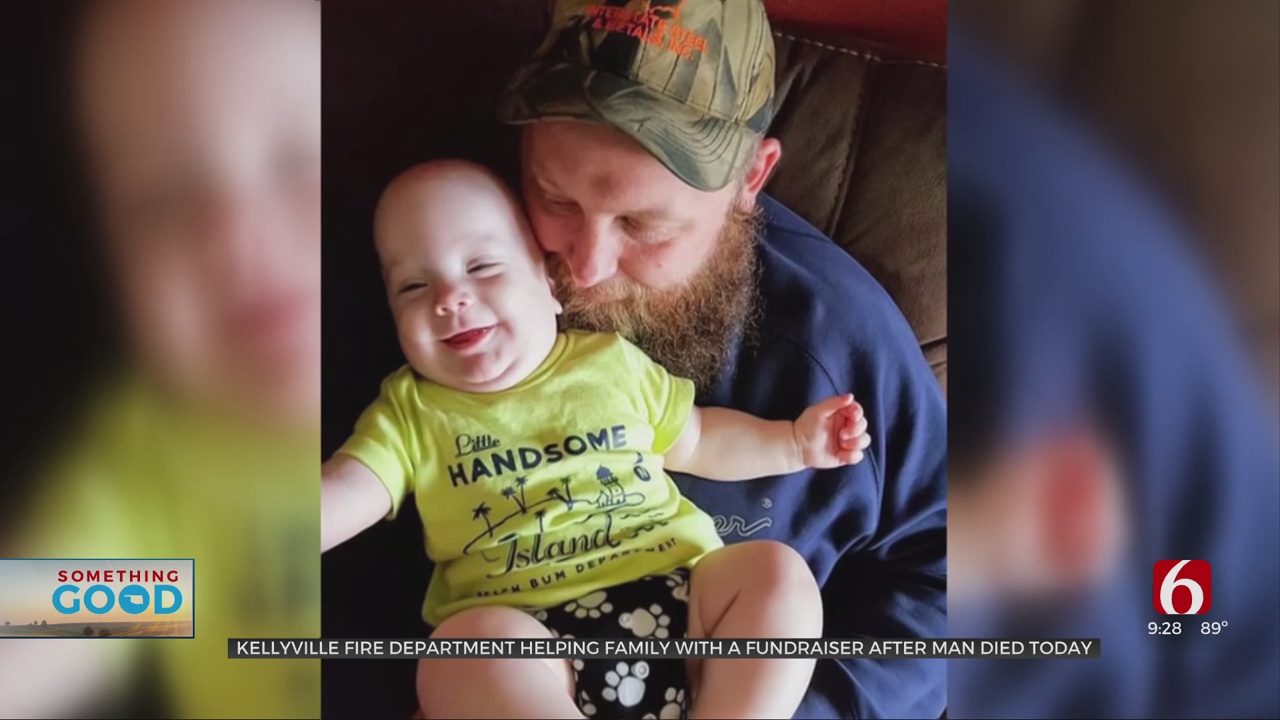 Kellyville Fire Department, Community Helps Family After Father Of 4 Passes Away 