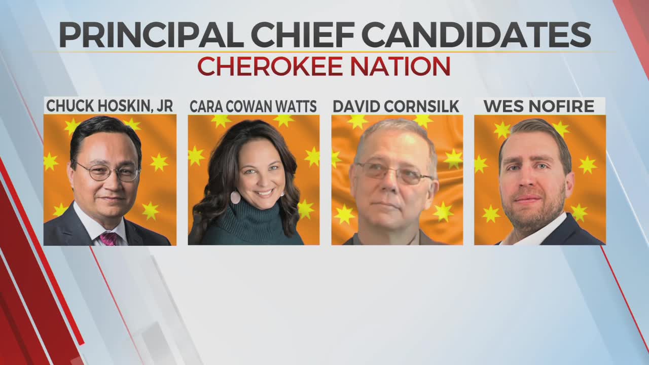 4 Cherokee Nation Principal Chief Candidates Debate Ahead Of Election
