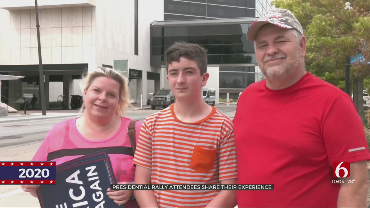 Stilwell Family Reflects On Trump Rally In Tulsa