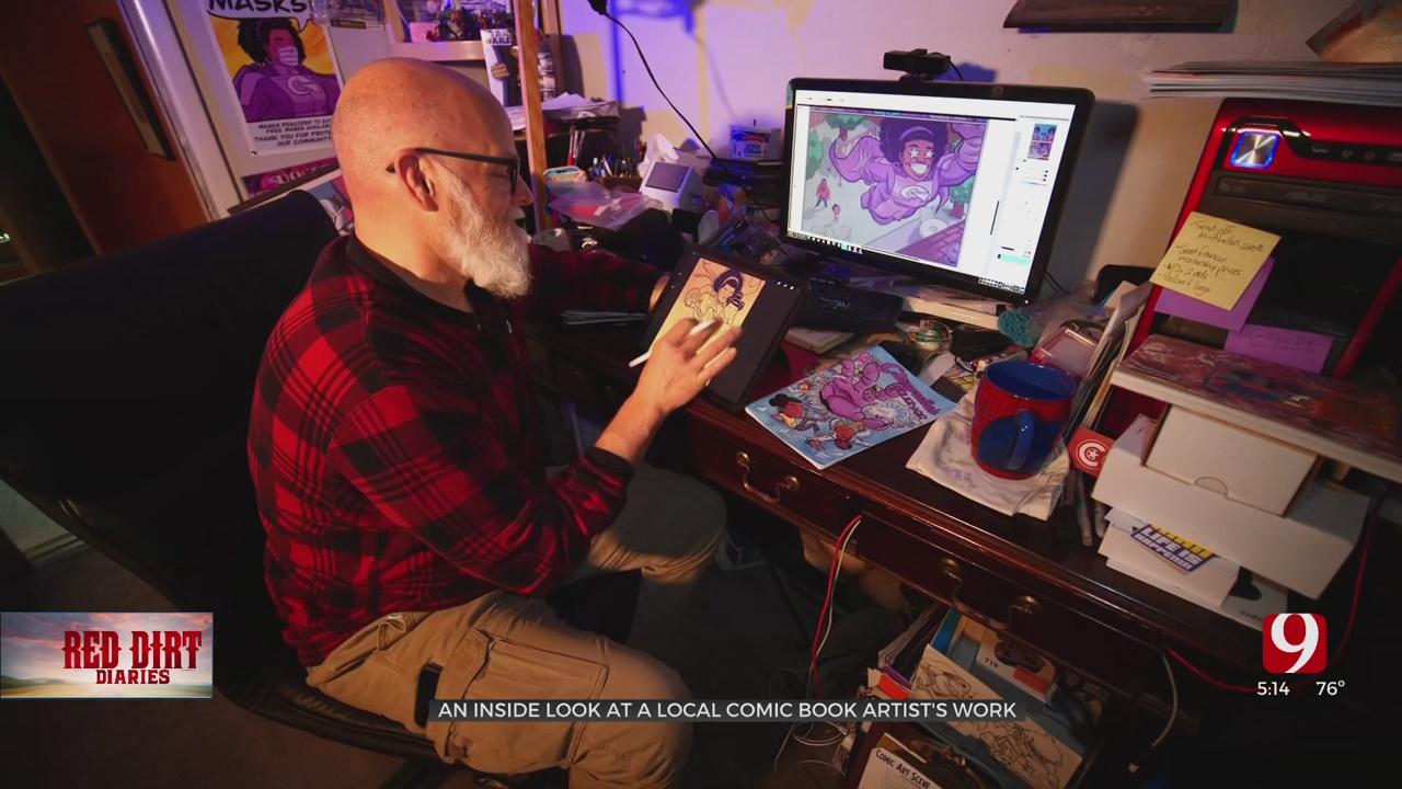 Red Dirt Diaries: Local Artist Tackles Real Issues in Comic Book