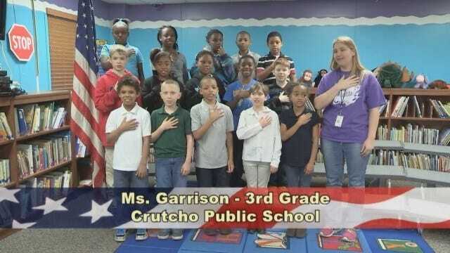 Ms. Garrison's 3rd Grade Class At Crutcho Public Schools