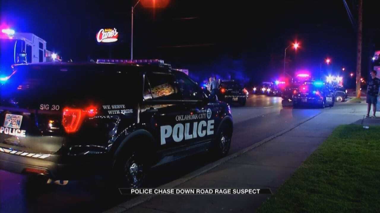 Body Cam Video Shows Wild Police Chase Of Road Rage Suspect