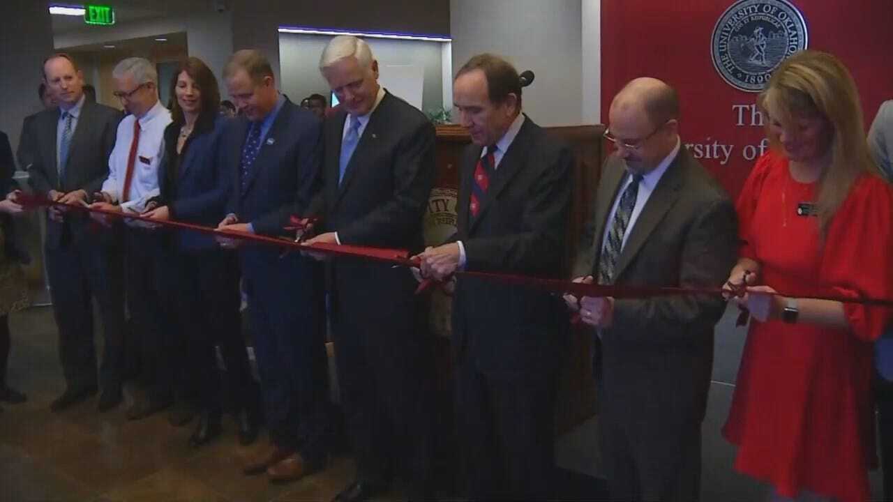 WEB EXTRA: Video Of Ceremony Opening Research Lab At OU