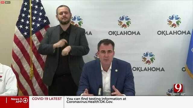 Governor Stitt Extends 'Safer At Home' Executive Order To All 77 Counties