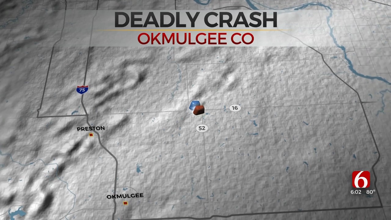 Motorcyclist Killed In Okmulgee County Crash