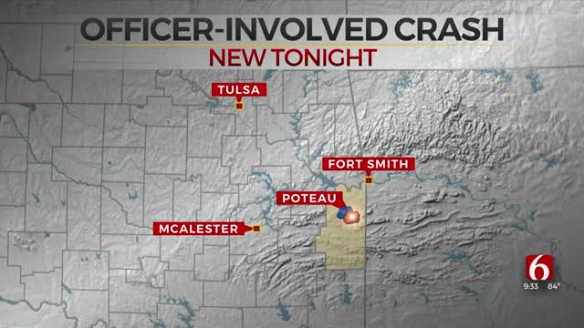 OHP Reports Officer-Involved Crash In LeFlore County 