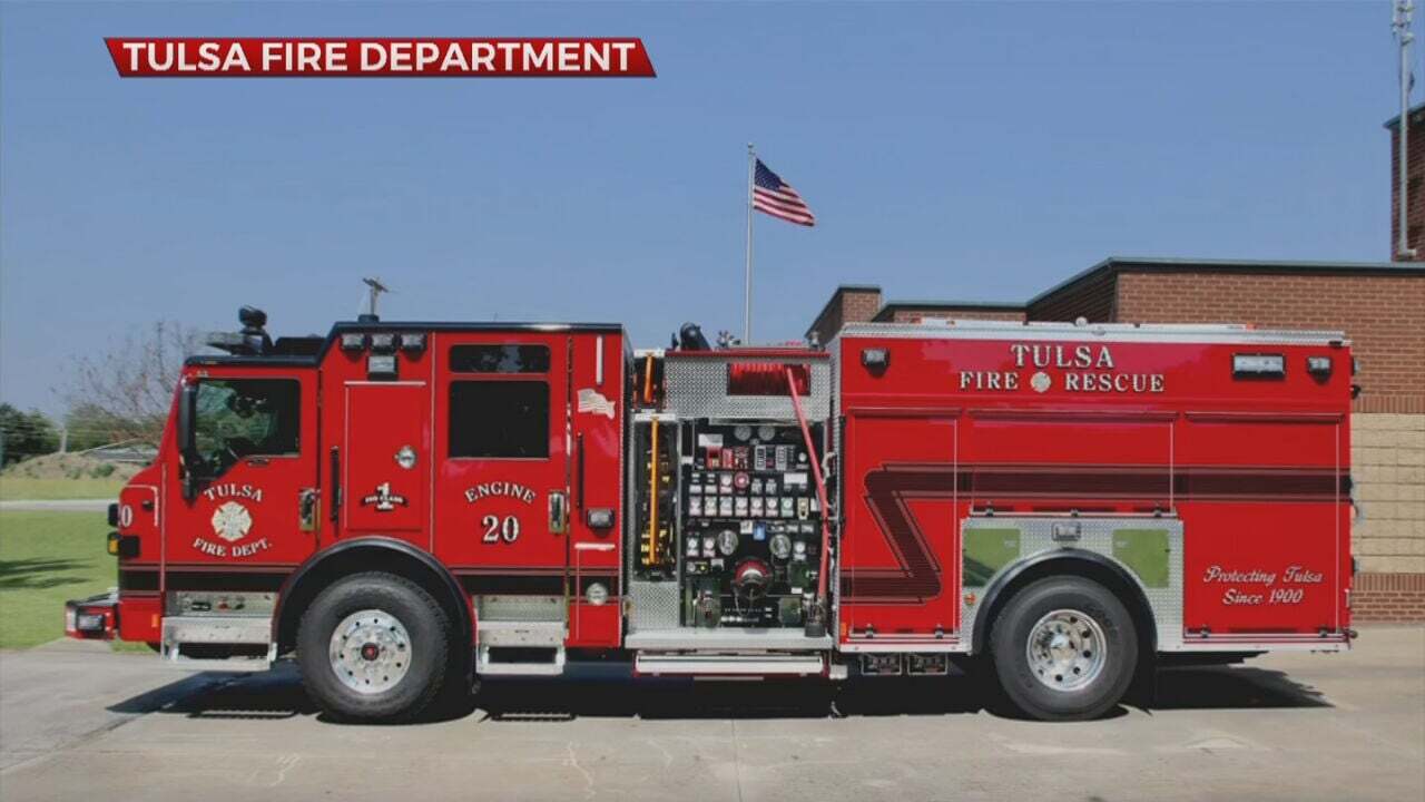 Tulsa Fire Department Gets New Fire Engine