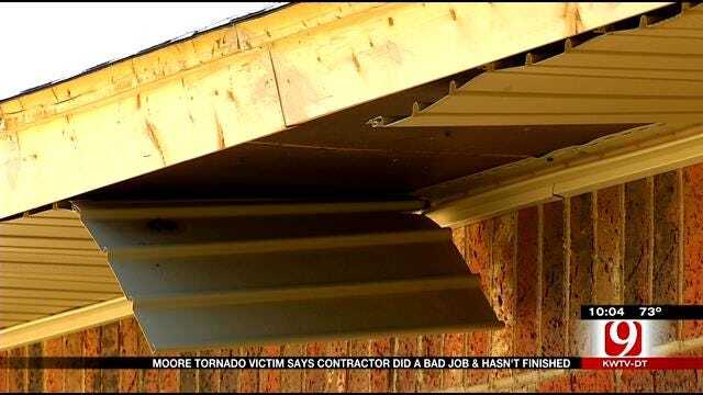 Moore Tornado Victim Says Contractor Did A Bad Job With Repairs