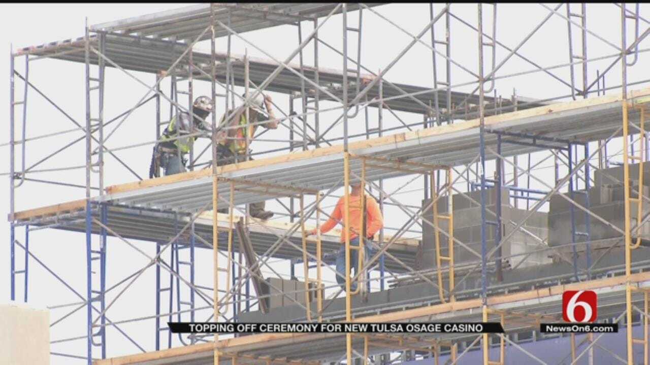 Osage Casino Tops Off New Hotel
