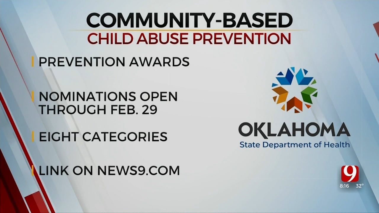 Nominations Open For Child Abuse Prevention Awards In April