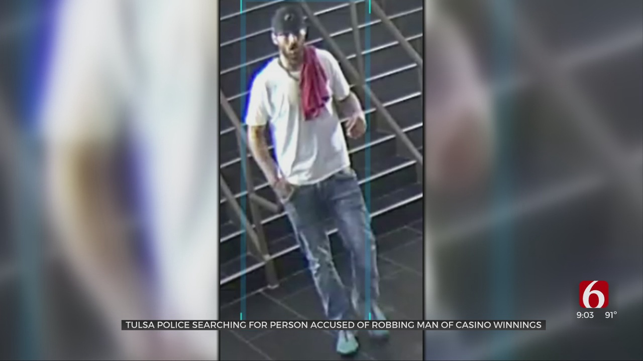 Man Robbed Of Casino Winnings At Gunpoint; Tulsa Police Searching For Suspect