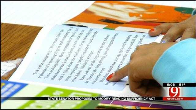 State Senator Proposes To Modify Reading Sufficiency Act