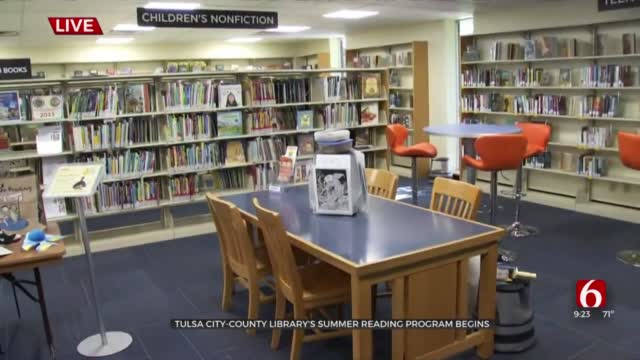 Tulsa City-County Library's Encourages Parents, Students To Read Together With 'Oceans of Possibilities'