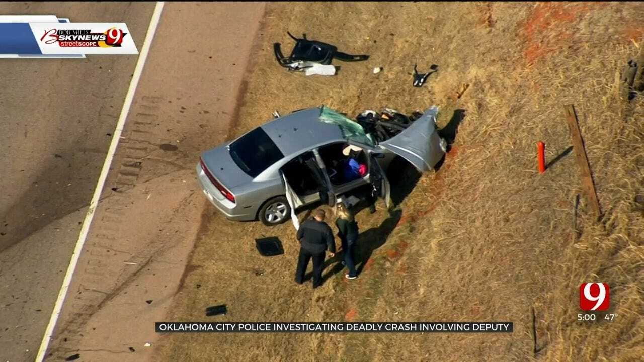 Canadian Co. Deputy Killed In Head-On Collision On Northwest Expressway Near Kilpatrick Turnpike, 2 Others Injured
