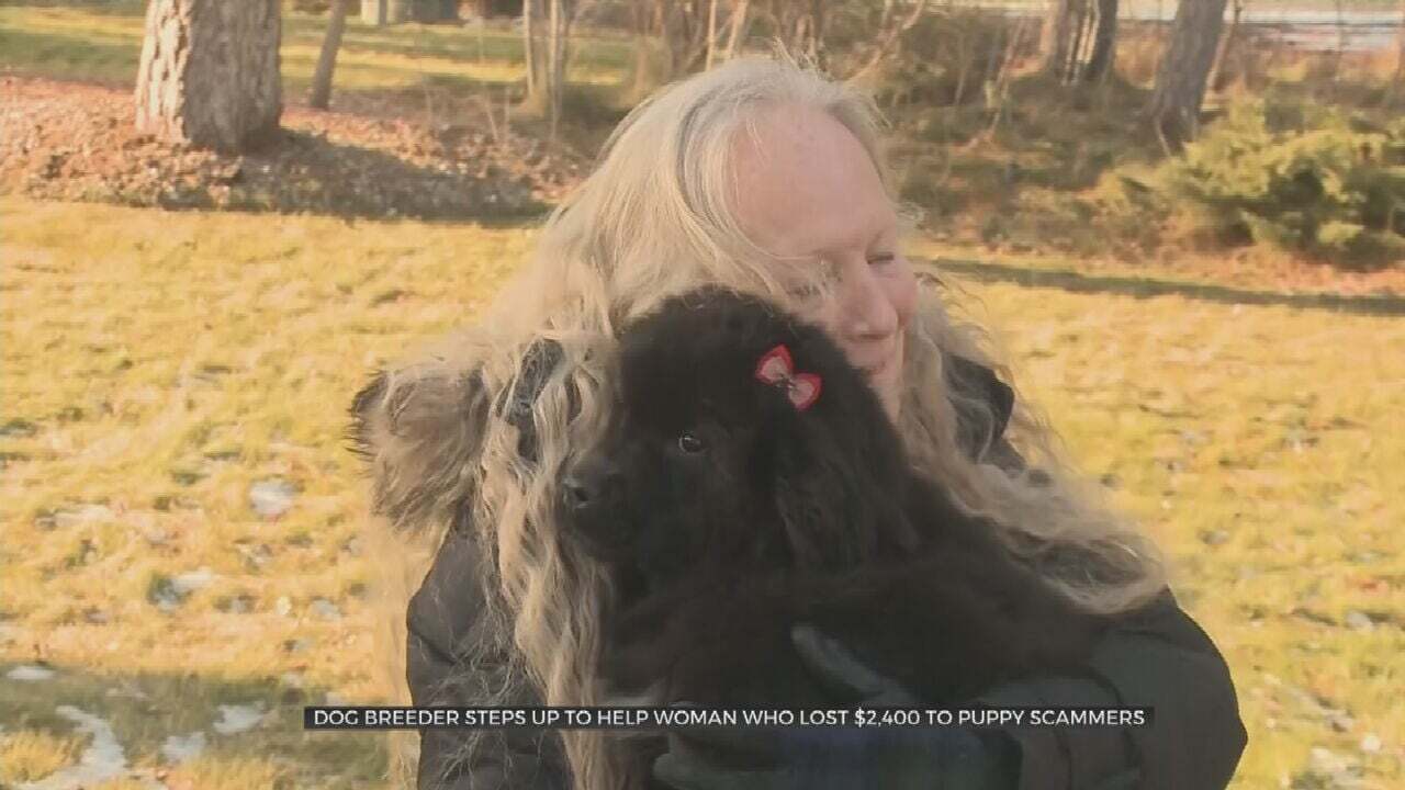 Viewer Donates Puppy To Grieving Mother Who Was Scammed Out Of Thousands Of Dollars