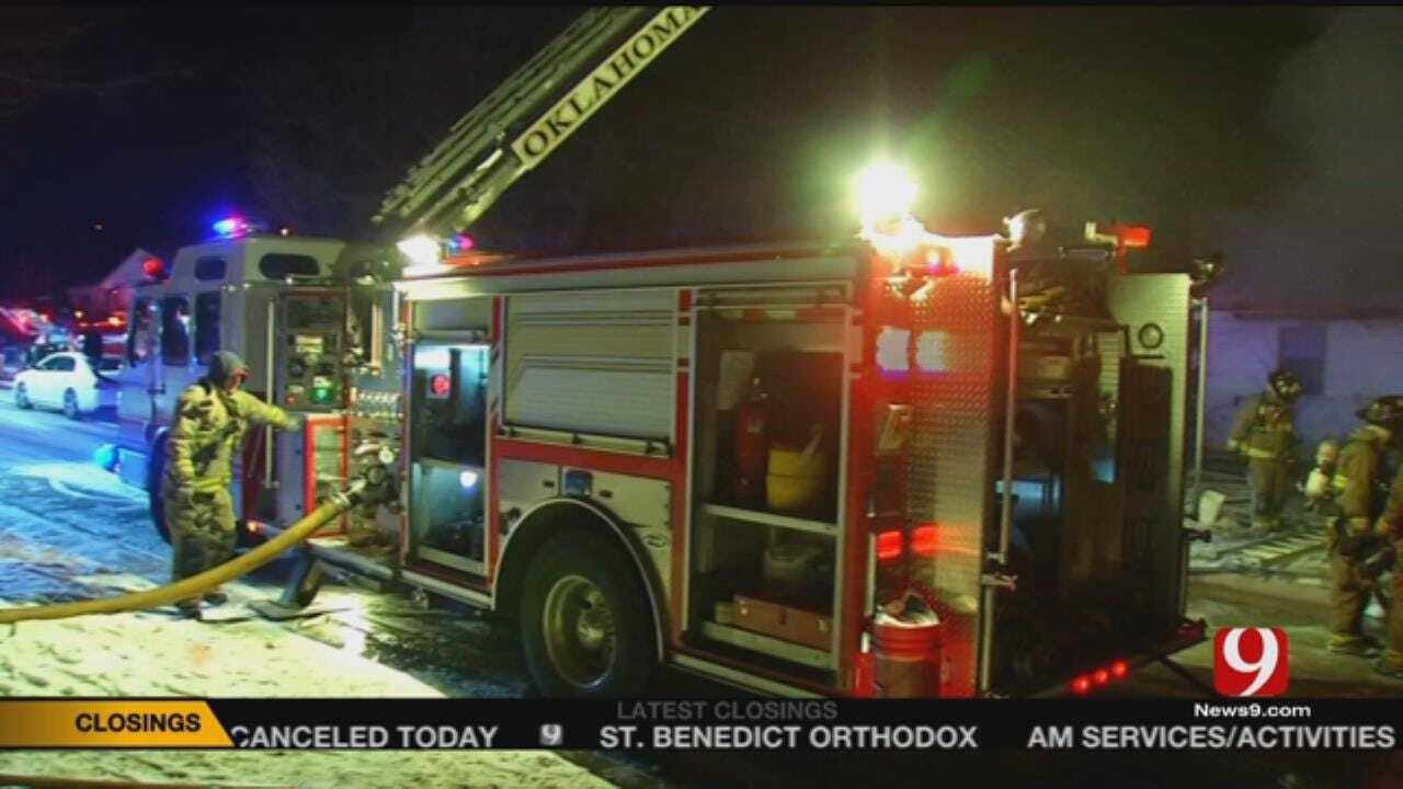 Crews Investigating NE OKC House Fire
