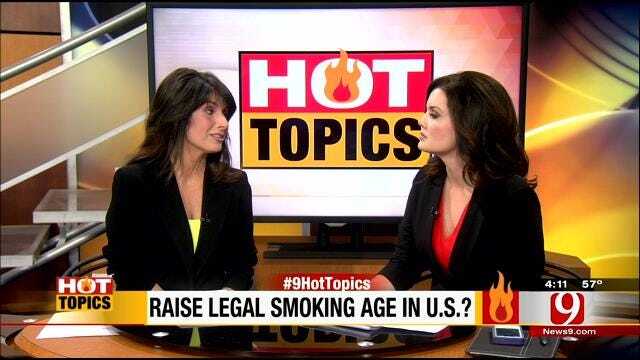 Hot Topics: Raise Legal Smoking Age In U.S.