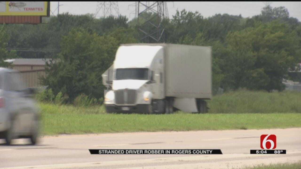 Stranded Woman Robbed After Car Broke Down In Rogers County