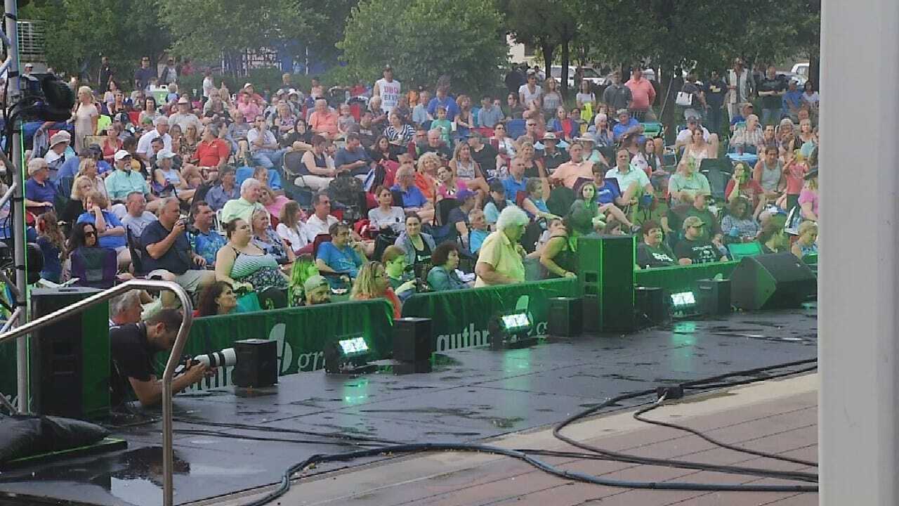 Good Turnout For 'Rock The Block' Event Despite Rainy Conditions