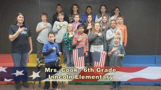 Mrs. Cook's 6th Grade Class At Lincoln Elementary