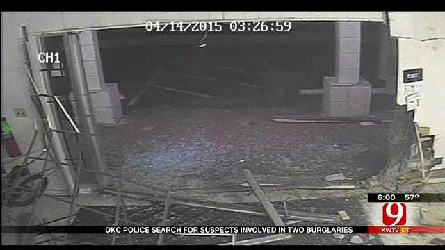 Crash And Grab Thieves Pull Off Two Metro Burglaries