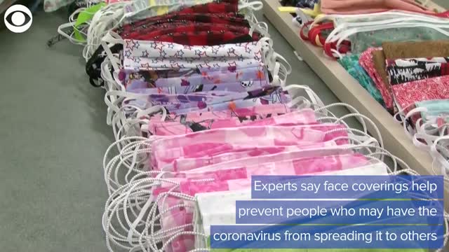 Watch: Study On Cloth Face Coverings