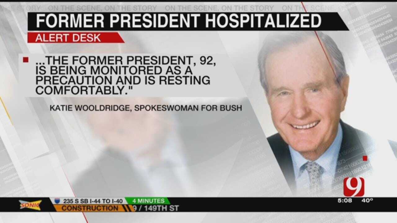 Former President George H.W. Bush Hospitalized