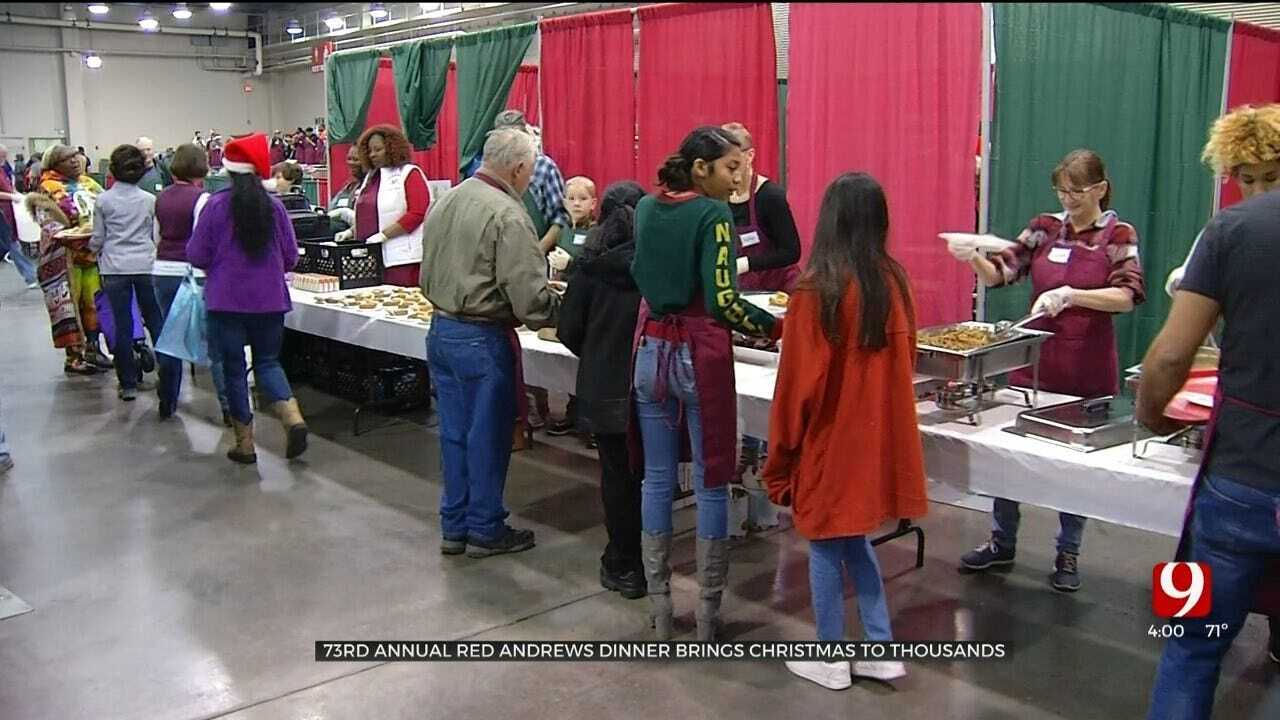 73rd Annual Red Andrews Christmas Dinner Feeds Thousands