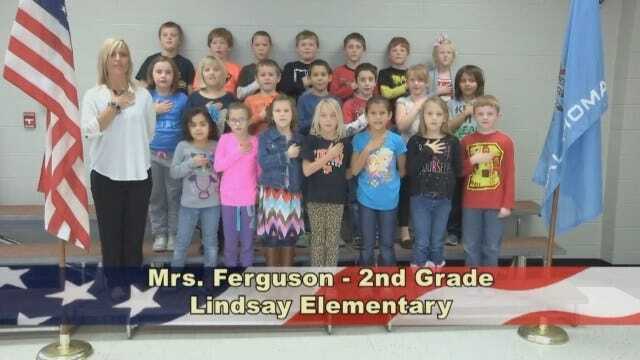 Mrs. Ferguson's 2nd Grade class at Lindsay Elementary School