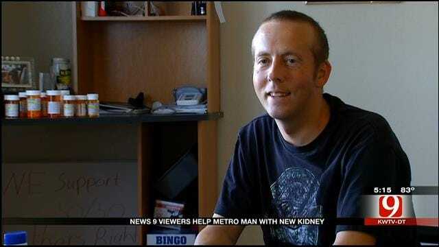News 9 Viewers Help Norman Man Receive New Kidney
